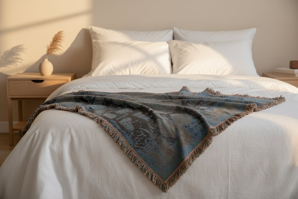 Woven Blanket — The Naturalist's Discus Blanket