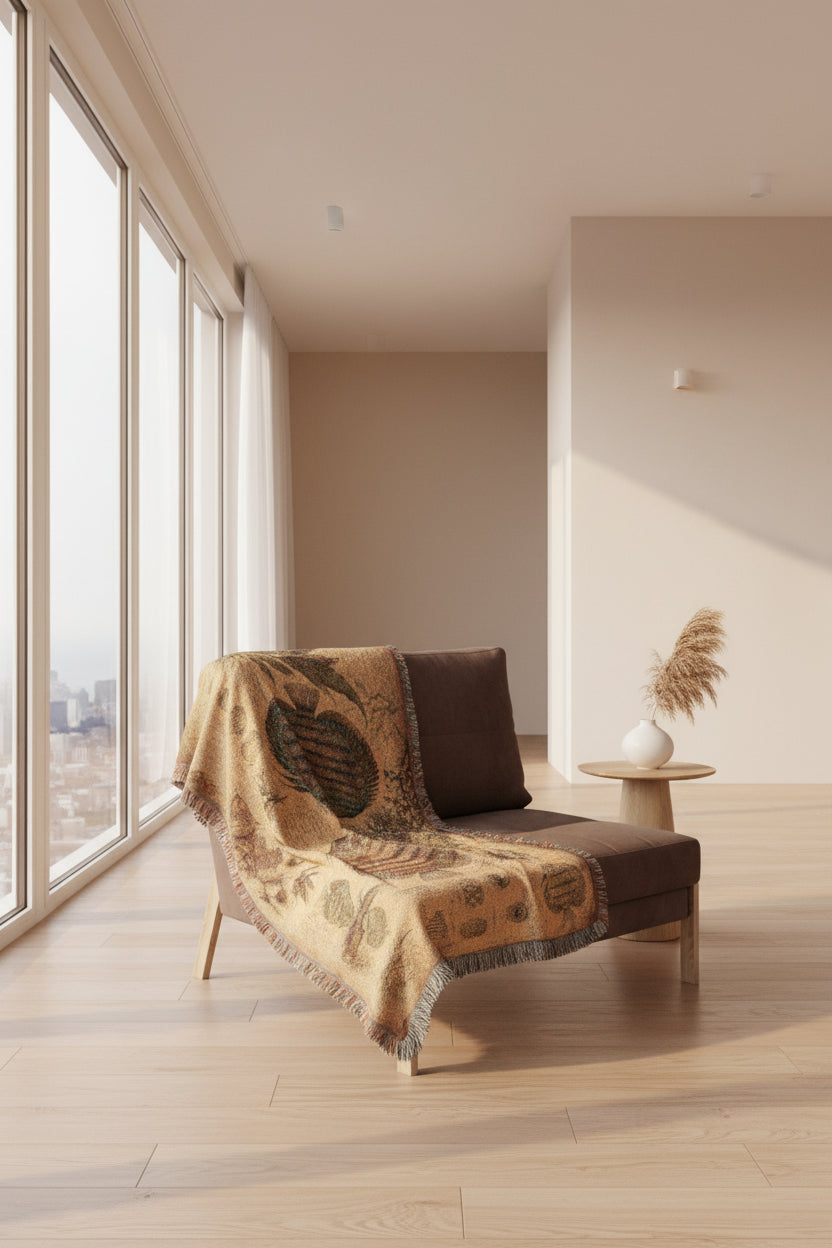Woven Blanket — The Naturalist's Discus Blanket